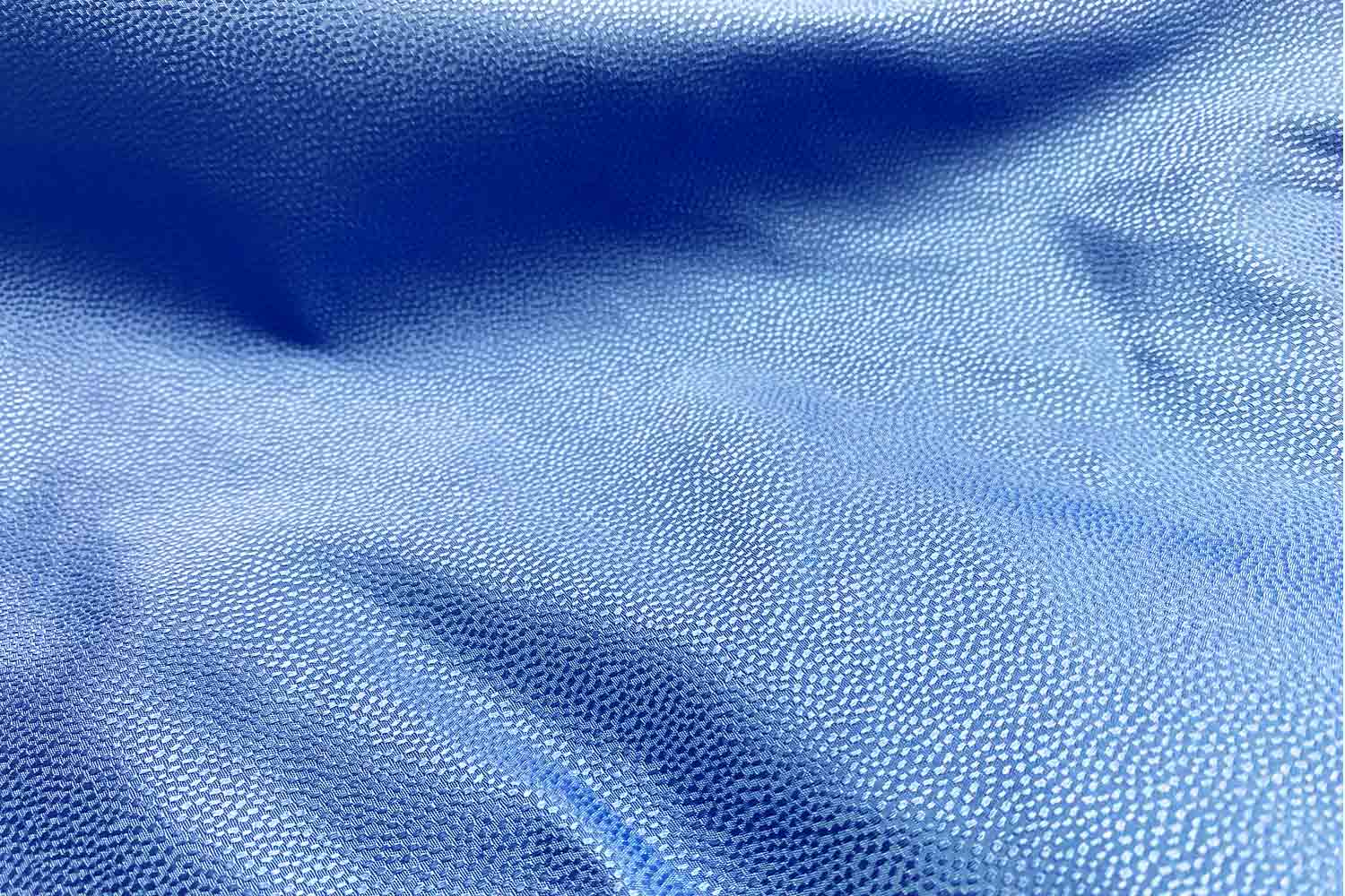 blaue Seide 
